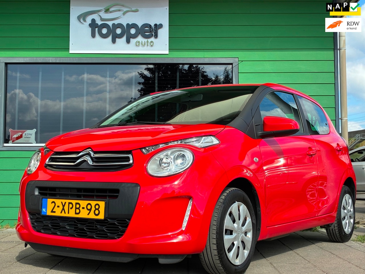 Citroën C1 - 1.0 e-VTi Feel|1e Eigenaar|Carplay|CruiseControl|Airco|Elektr.ramen|5-Deurs|NAP| - AutoWereld.nl