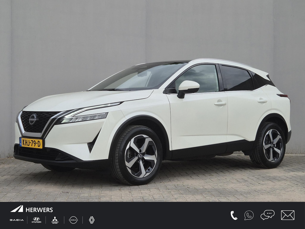 Nissan Qashqai - 1.3 MHEV Xtronic Tekna / Cold Pack & Design Pack / Trekgewicht 1800 kg / Head Up Display / - AutoWereld.nl