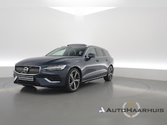 Volvo V60 - 2.0 T6 Plug-in hybrid AWD Plus Dark | Pano | HUD | Memory Seats | 360cam | 19'' | Leder |