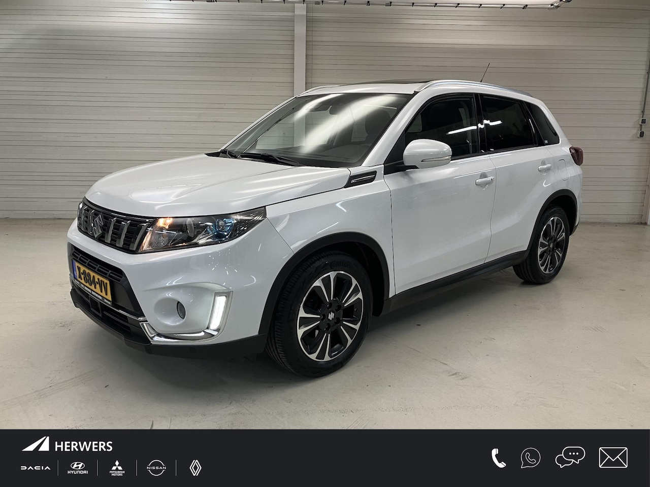 Suzuki Vitara - 1.4 Boosterjet Stijl / Dealer Onderhouden / Elektrisch Schuif/Kanteldak / Half Lederen Bek - AutoWereld.nl
