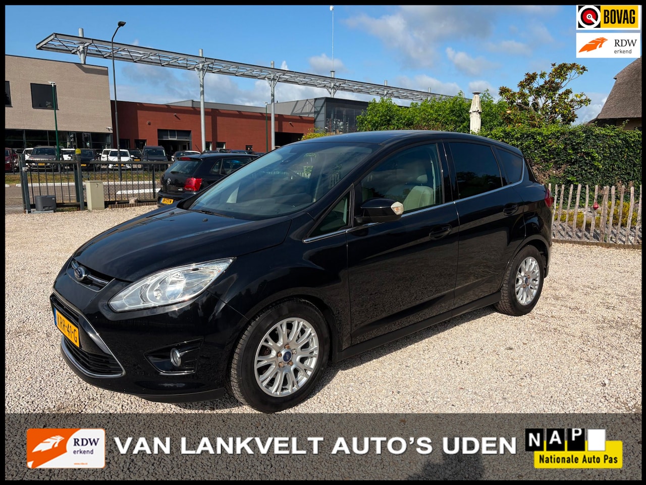 Ford C-Max - 1.6 Titanium Leder, Navigatie, Dealer onderhouden - AutoWereld.nl