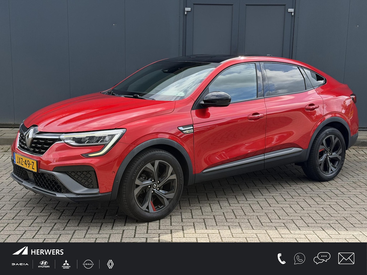 Renault Arkana - 1.6 E-Tech Hybrid 145 R.S. Line / Adaptieve Cruise / Lederen Bekleding / 100 % Onderhouden - AutoWereld.nl