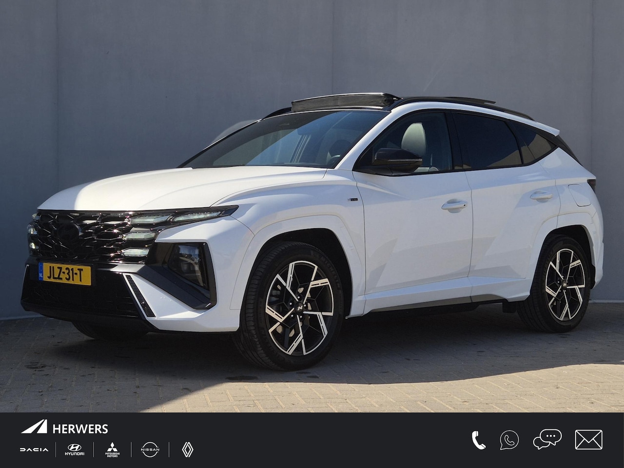 Hyundai Tucson - 1.6 T-GDI PHEV N Line Edition 4WD Automaat / Nieuw Model / Fabrieksgarantie tot 07-2029 / - AutoWereld.nl