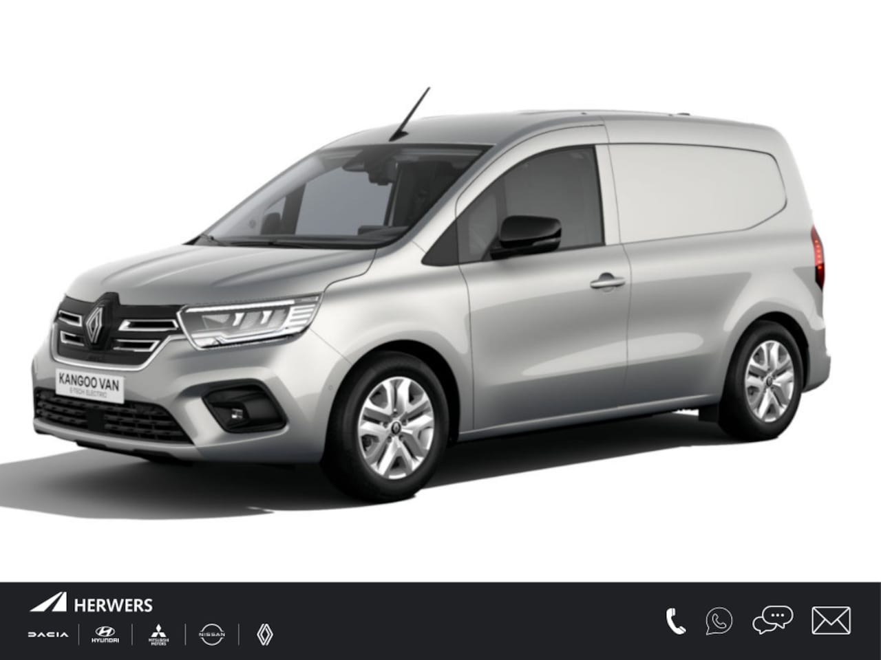 Renault Kangoo E-Tech - Extra L1 / Nieuw Te Bestellen / - AutoWereld.nl