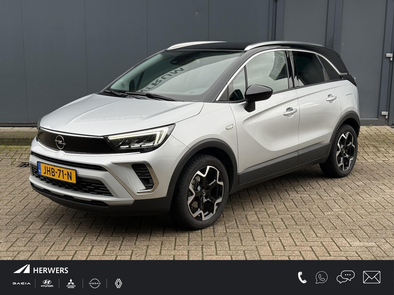 Opel Crossland - 1.2 Turbo Ultimate / AGR Comfortstoelen / Navigatie / Half Leder/Alcantara Bekleding / LE - AutoWereld.nl