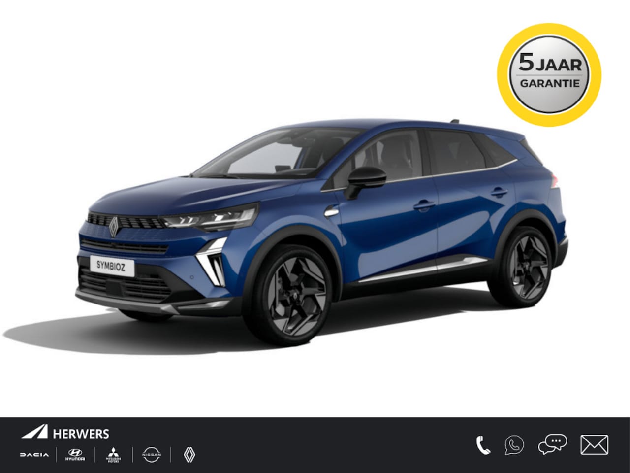Renault Symbioz - 1.8 E-Tech full hybrid 160 iconic / Nieuw Te Bestellen / - AutoWereld.nl