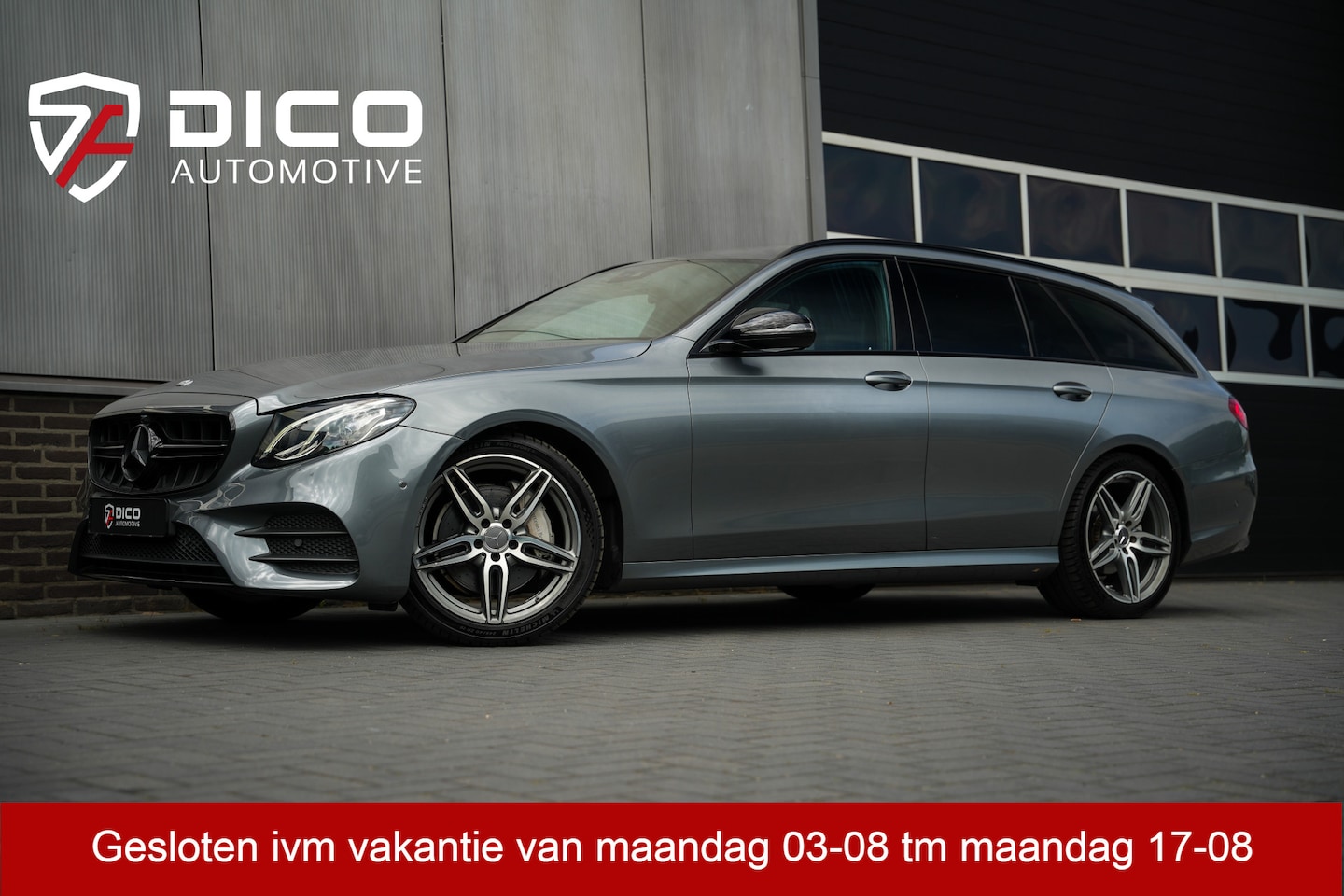 Mercedes-Benz E-klasse Estate - 200 184 pk Prestige Plus AMG-line / Burmester/ Keyless/ Widescreen/ Bi-LED/ Camera/ Sfeer. - AutoWereld.nl