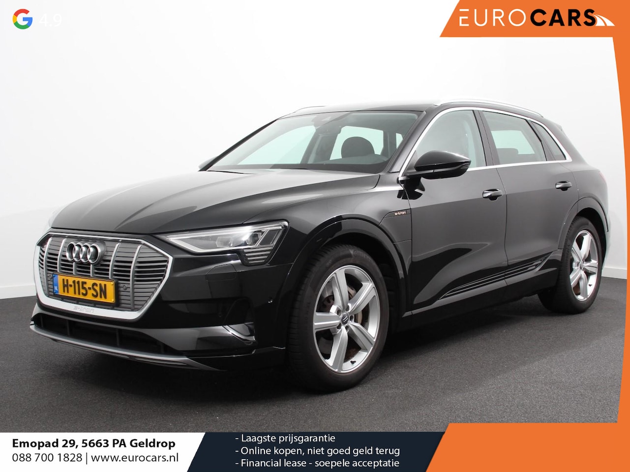 Audi e-tron - e-tron 50 quattro Launch edition Navigatie Climate Control Parkeer Sensoren Lichtmetalen v - AutoWereld.nl