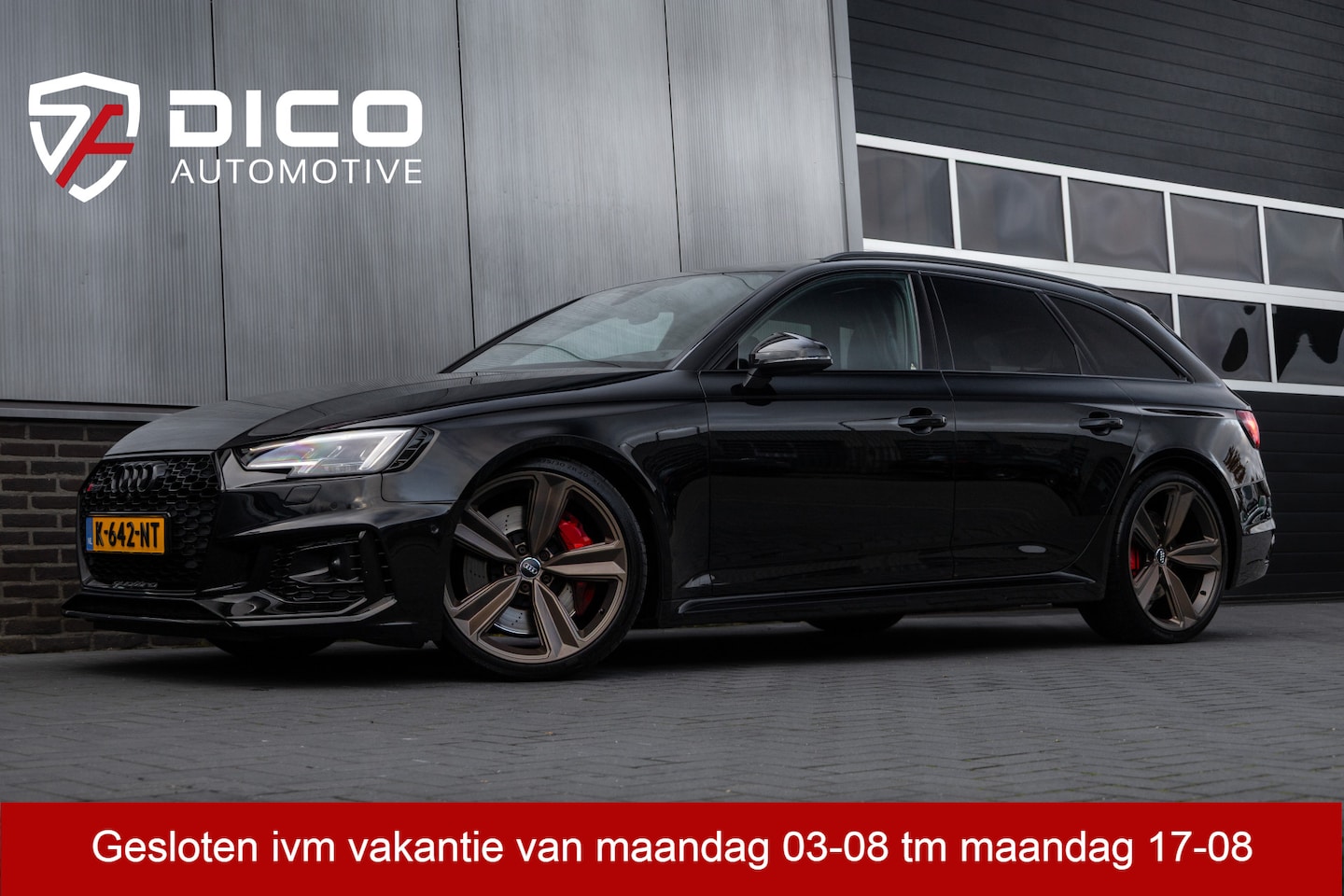 Audi RS4 - Avant 2.9 TFSI 451 pk Quattro S-Line /RS-Stoelen/ B&O-Sound/ Alcantara/ Pano-Dak/ 360-came - AutoWereld.nl