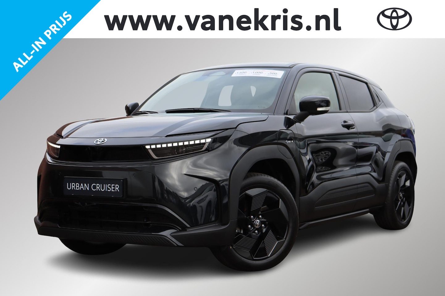 Toyota Urban Cruiser - Dynamic 61 kWh Dynamic 61 kWh, € 2.500 inruilvoordeel, Stuur & Stoel verwarming, 67kW DC, Camera! - AutoWereld.nl