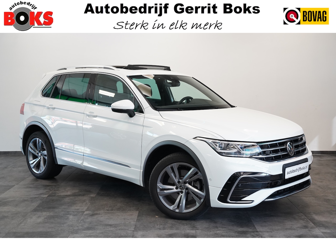 Volkswagen Tiguan - 1.4 TSI eHybrid R-Line Business Panoramadak Leder - AutoWereld.nl