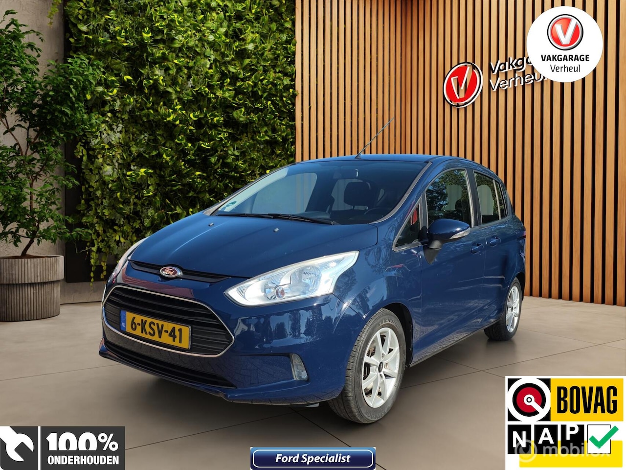 Ford B-Max - 1.0 EcoBoost Trend|Trekhaak|Boekjes|Nap - AutoWereld.nl