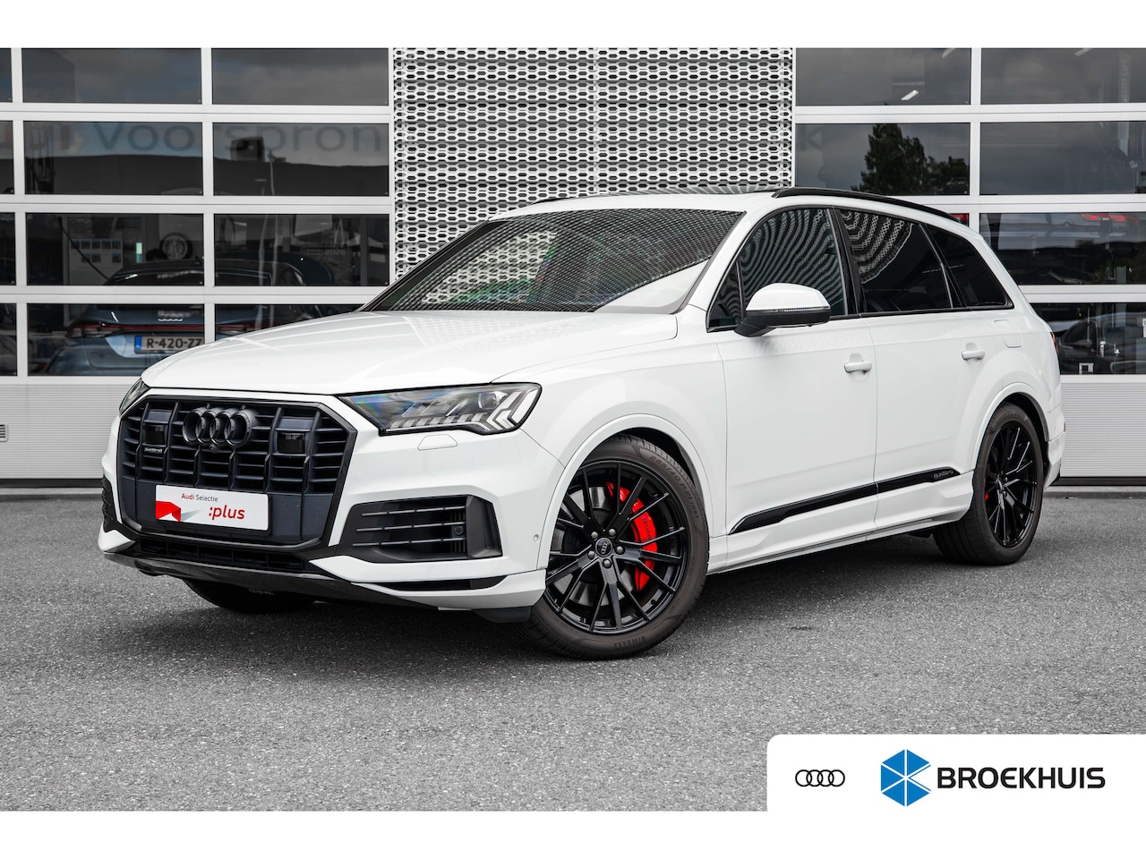Audi Q7 - 55 TFSI e quattro Pro Line Plus | Panoramadak | Luchtvering | Memory | - AutoWereld.nl