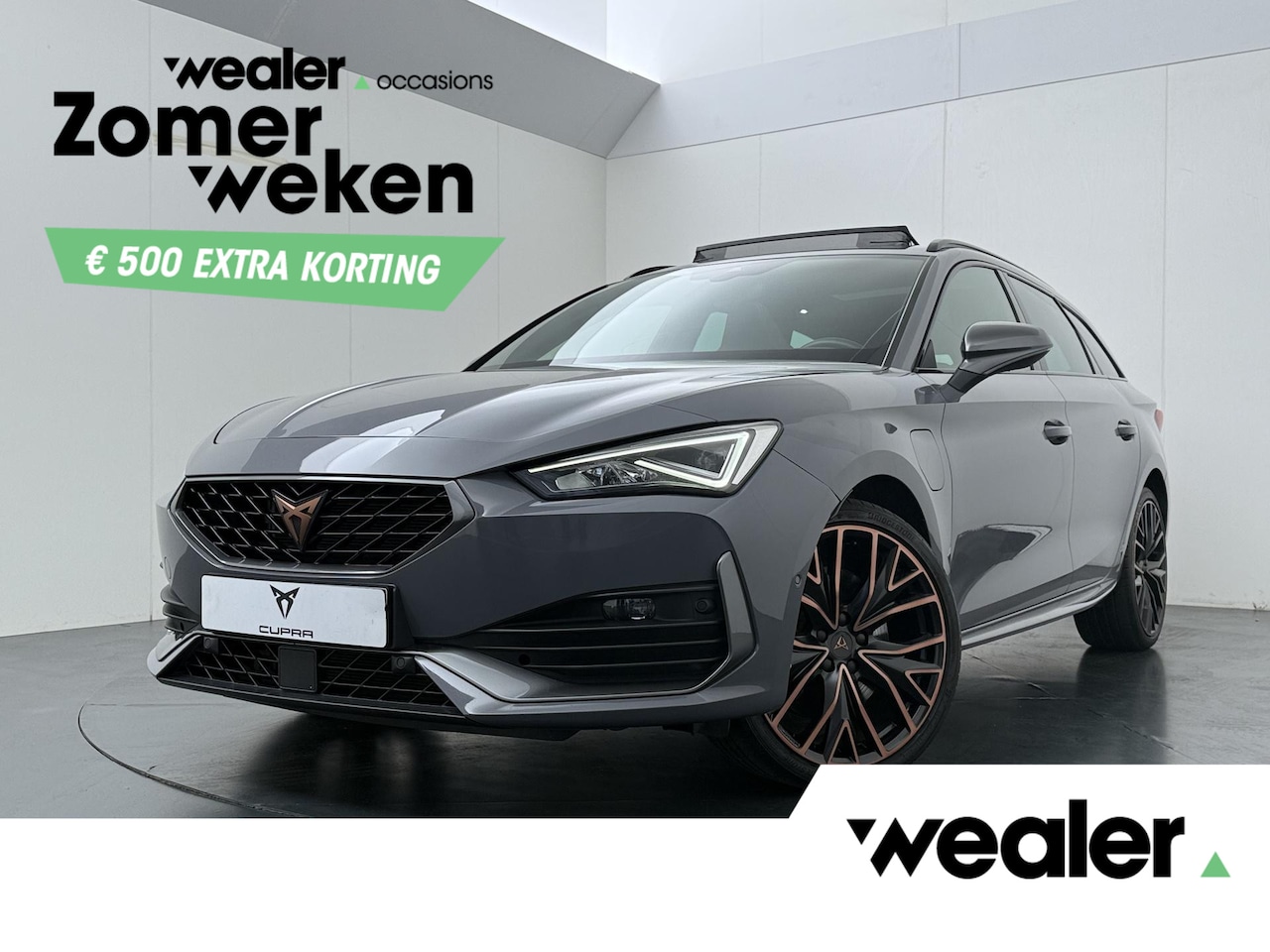 CUPRA Leon Sportstourer - 1.4 e-Hybrid VZ Copper Edition | 245 PK | Adaptive Cruise Control | Dodehoek detectie | Ac - AutoWereld.nl