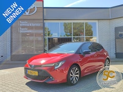 Toyota Corolla - 1.8 HYBRID STYLE BI-TONE STOELVERW TREKHAAK KEYLESS 17'' LM-VELGEN APPLE/ANDROID CLIMA AD
