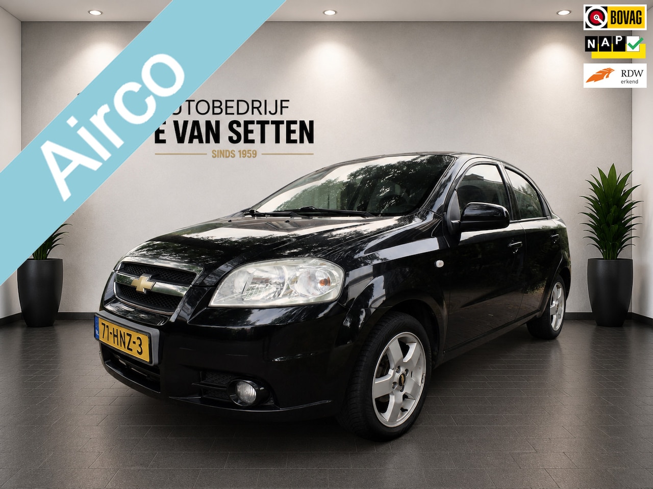 Chevrolet Aveo - 1.4-16V Class Sedan Airco/Trekhaak - AutoWereld.nl