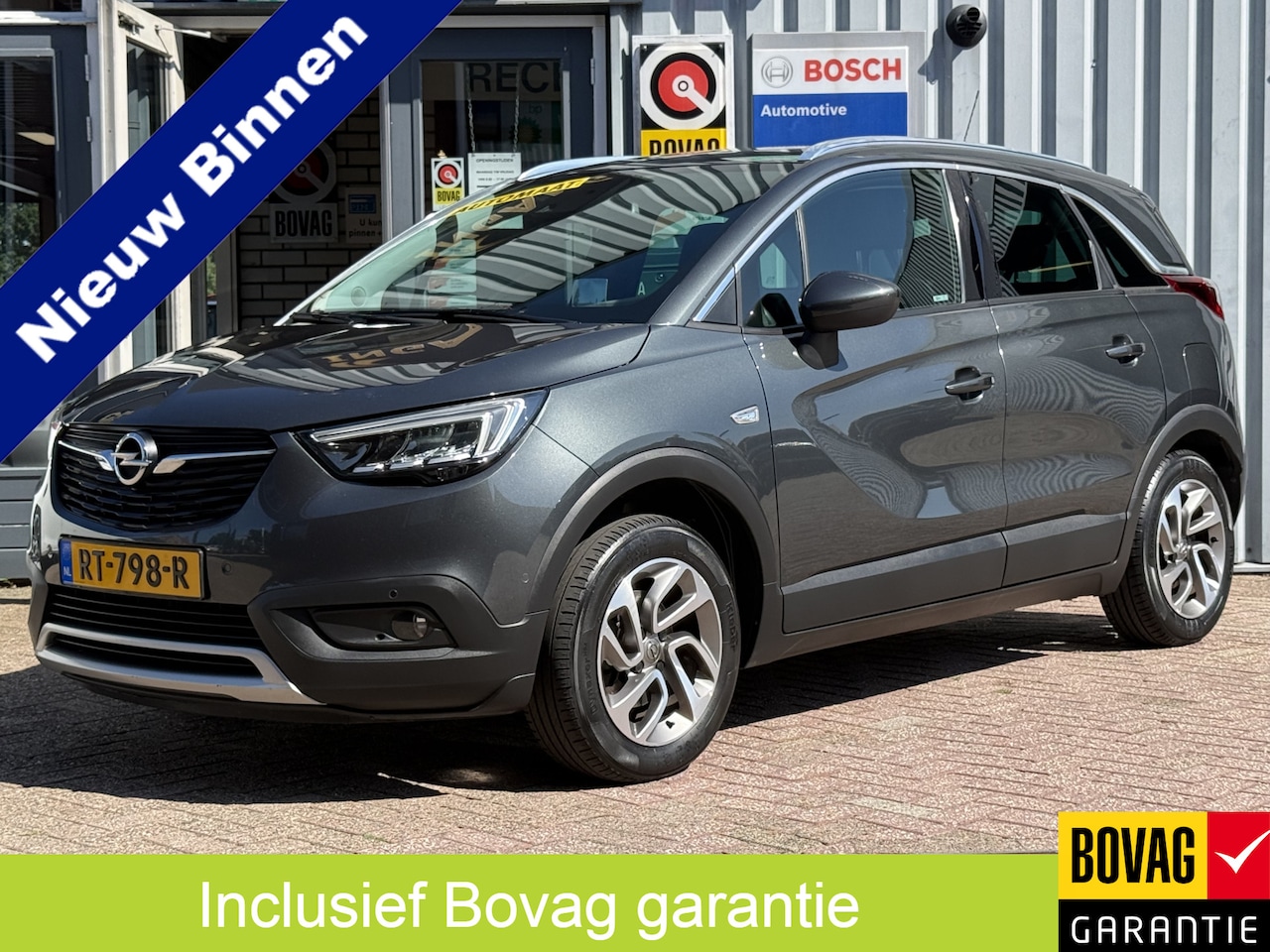 Opel Crossland X - 1.2 Turbo Innovation | AUTOMAAT | CAMERA | TREKHAAK | NAVI | HEAD-UP DISPLAY | - AutoWereld.nl