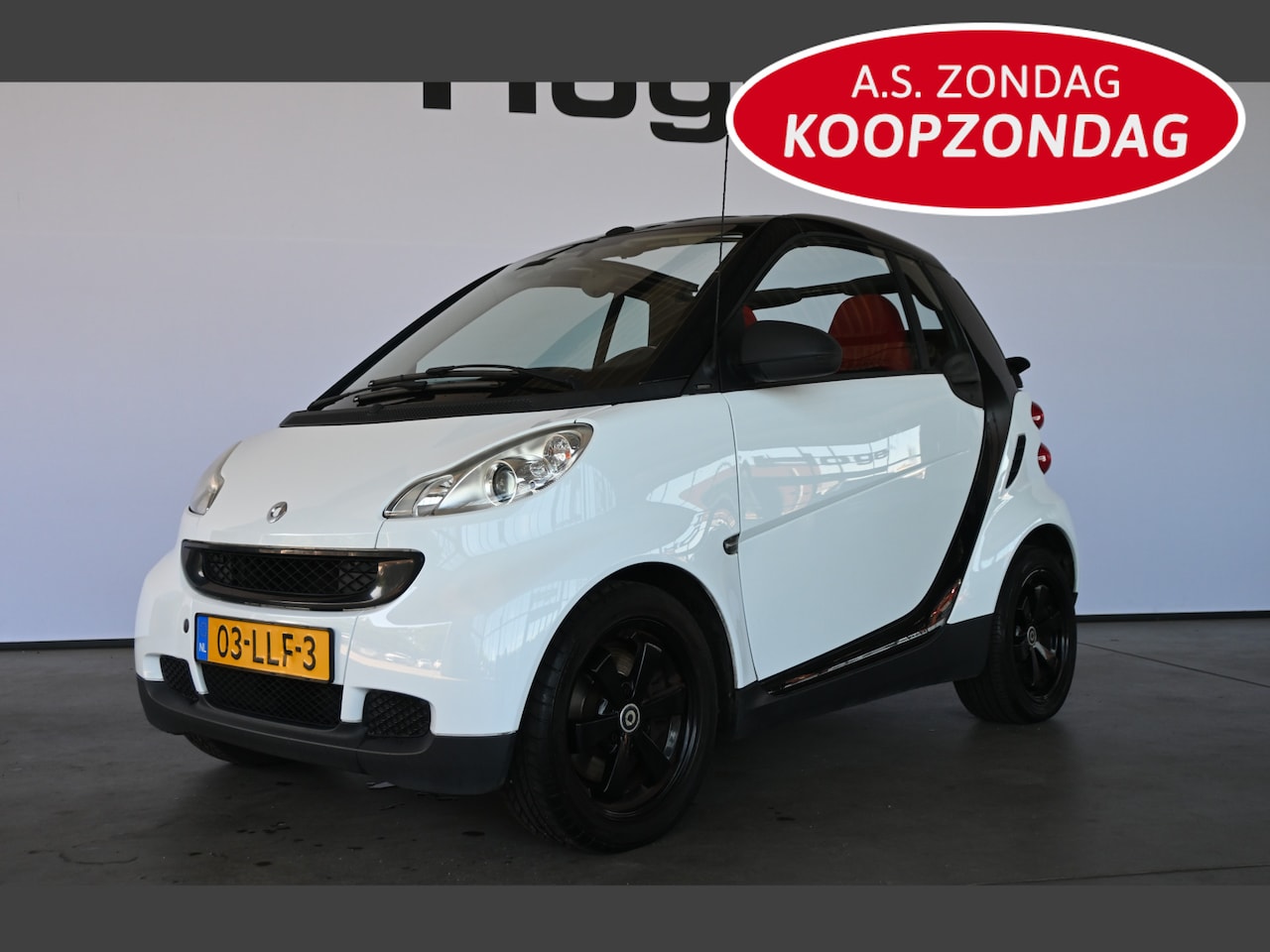Smart Fortwo cabrio - 1.0 mhd Passion Automaat Airco Elektrisch Pakket! Inruil Mogelijk! - AutoWereld.nl