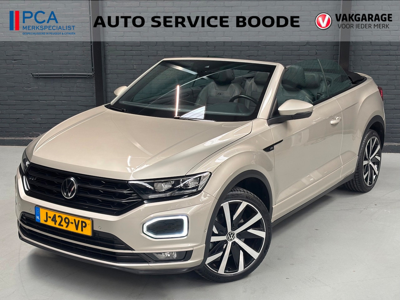 Volkswagen T-Roc Cabrio - 1.5 TSI (150 PK) R-Line automaat - virtual cockpit - LED - 19 inch - AutoWereld.nl