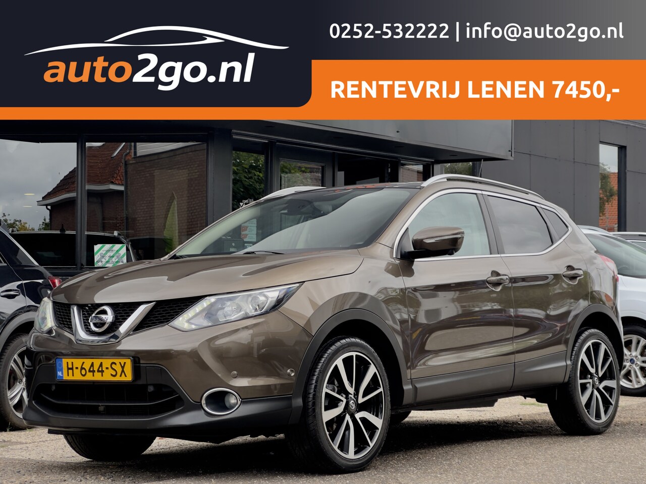 Nissan Qashqai - 1.2 PREMIER EDITION PANODAK LEDER 360.CAMERA LED 19 INCH-LMV PDC 106dKM !! - AutoWereld.nl