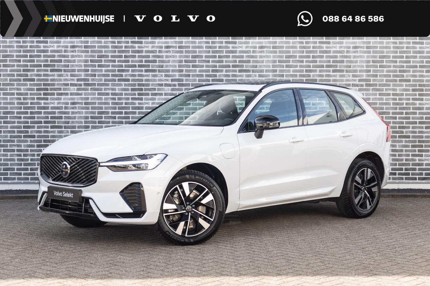 Volvo XC60 - 2.0 T6 Plug-in hybrid AWD Plus Dark | PHEV | Facelift | 360 Graden Camera | Head-up Displa - AutoWereld.nl