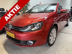 Volkswagen Golf Cabriolet - 1.4 TSI Strakke cabrio, trekhaak, elektr. kap. Xenon