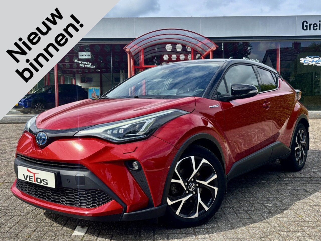 Toyota C-HR - 2.0 Hybrid Style Bi-Tone 184 pk | CarPlay | Stuurverw. - AutoWereld.nl