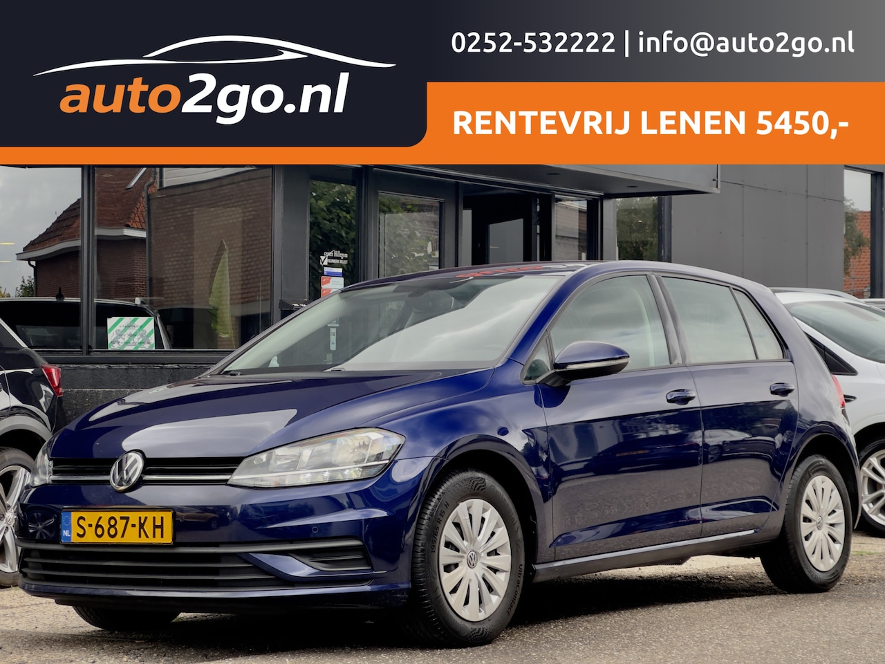 Volkswagen Golf - 1.0 TSI HIGHLINE NAVI CAMERA AIRCO LED LMV PDC - AutoWereld.nl