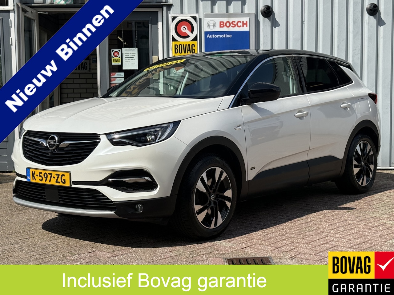 Opel Grandland X - 1.6 Turbo Hybrid Business Elegance 181pk | TREKHAAK | CAMERA | NAVI | FULL LED | PARELMOER - AutoWereld.nl
