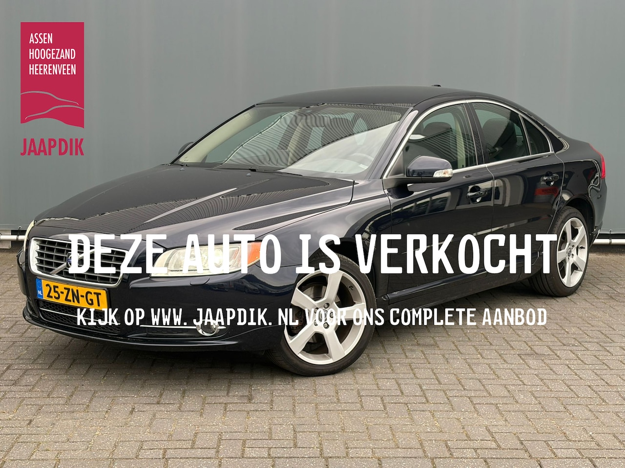 Volvo S80 - BWJ 2008 2.5 T 200 PK Summum AUTOMAAT | TREKHAAK | STOEL VERW. | ELEKTR. STOELEN | LEDER | - AutoWereld.nl