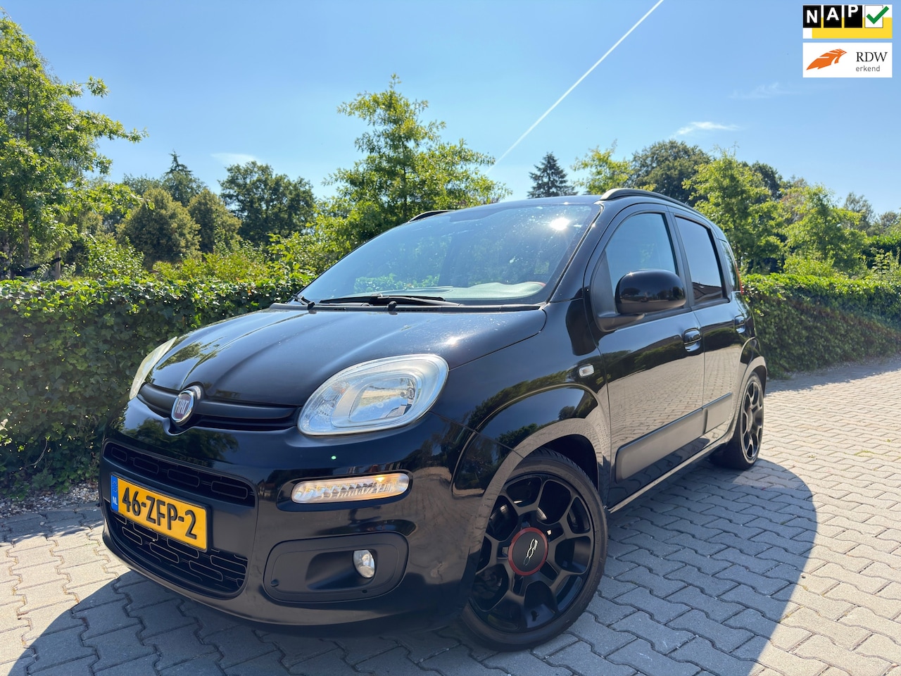 Fiat Panda - 0.9 TwinAir Sport Sempre , Airco / City / Bleu & Me / Elec.Pakket / 16' Lm Velgen . Sporti - AutoWereld.nl