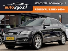 Audi Q5 - 3.0 TDI AUT7 QUATTRO 2X S-LINE 245 PK LEDER NAVI AIRCO LED LMV PDC