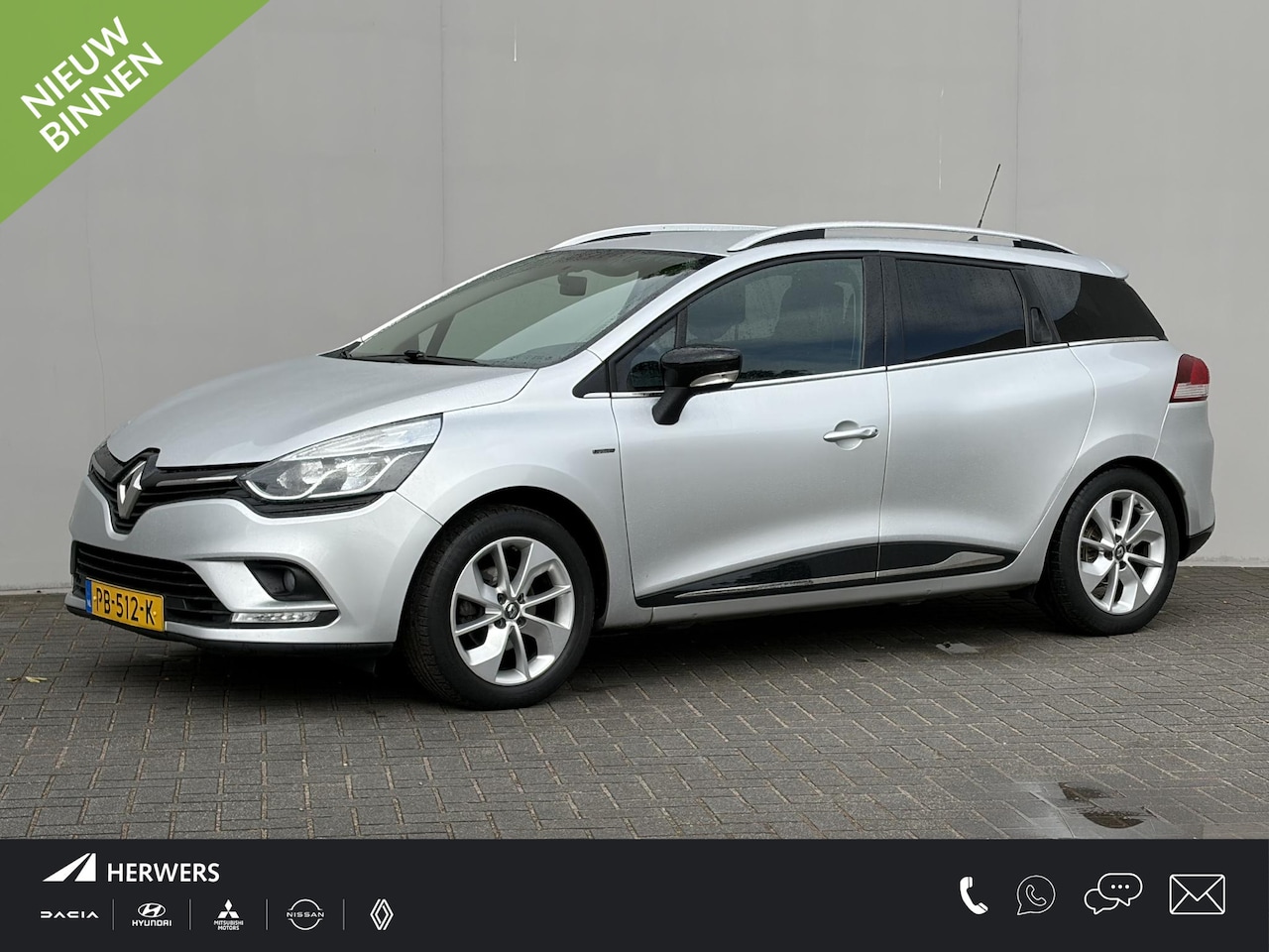 Renault Clio Estate - TCe 90 Limited / Navigatie / Trekhaak (1200 KG) / Parkeersensoren achter / DAB radio / Blu - AutoWereld.nl