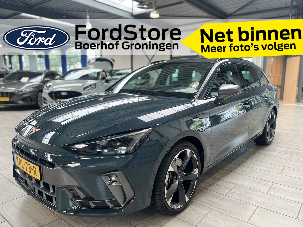 CUPRA Leon Sportstourer - 1.5 TSI e-Hybrid 204pk Business | Stoel // stuurwiel verwarming | Adapt. Cruise | Elekt. a - AutoWereld.nl