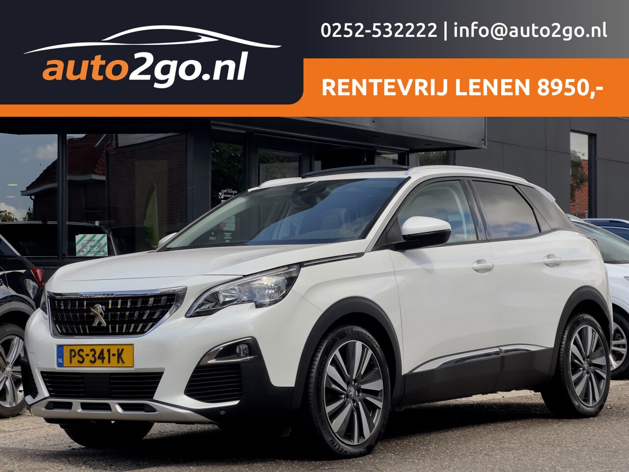 Peugeot 3008 - 1.6 BLUE-HDI GT-Line PANODAK SPORTLEDER 19 INCH-LMV NAVI CAMERA LED  PDC ORG.127d.KM!!! - AutoWereld.nl
