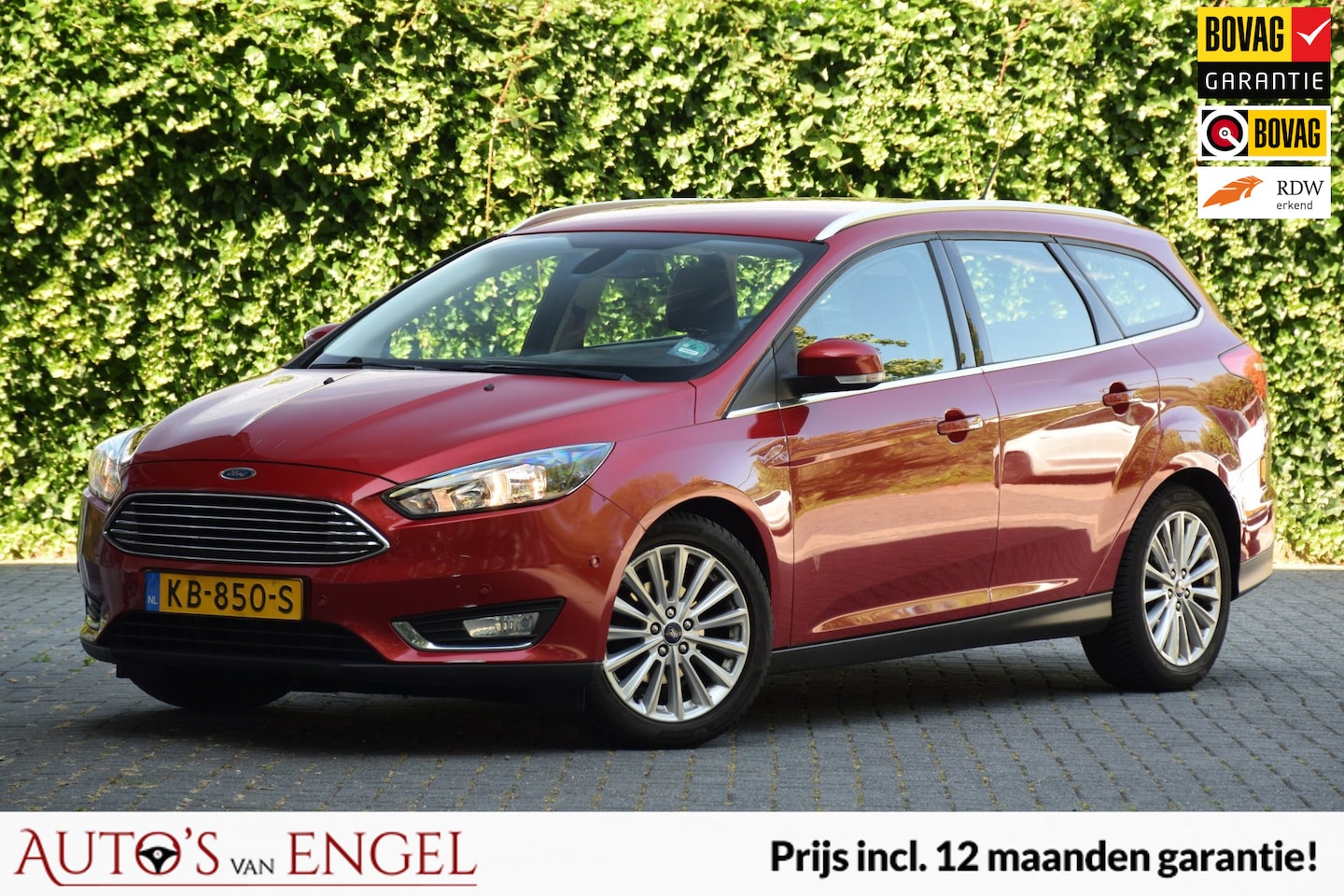 Ford Focus Wagon - 1.0 Titanium NW riem/koppeling/ Garantie/volledig onderhoud. - AutoWereld.nl