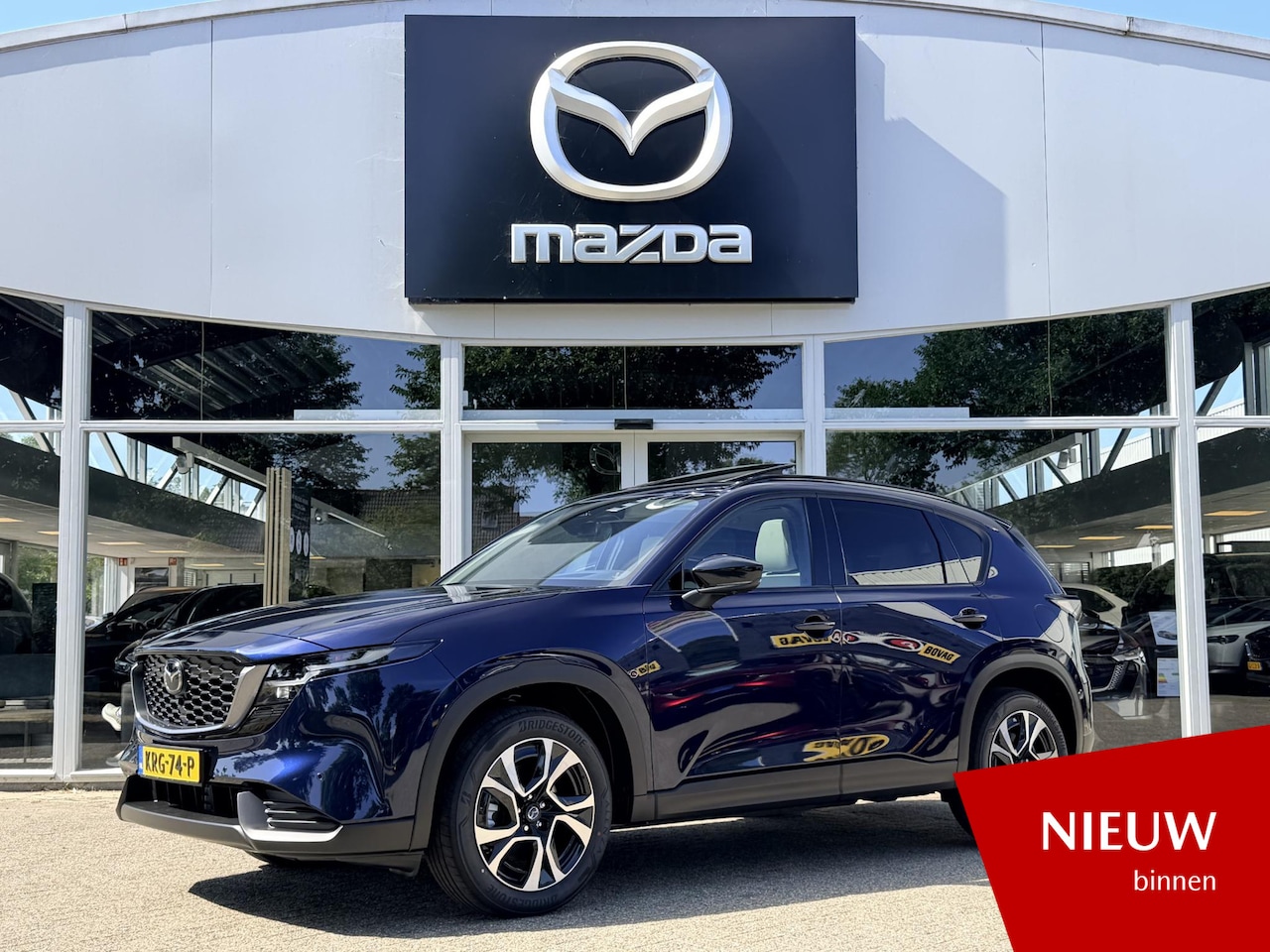 Mazda CX-5 - 2.5 E-SKYACTIV G 141 M HYBRID Exclusive-Line 2.5 E-SKYACTIV G 141 M HYBRID Exclusive-Line - AutoWereld.nl