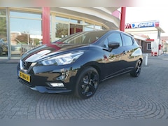 Nissan Micra - 1.0 IG-T N-SPORT 101PK HALF LEDER/CAMERA/NAVIGATIE/NL-AUTO