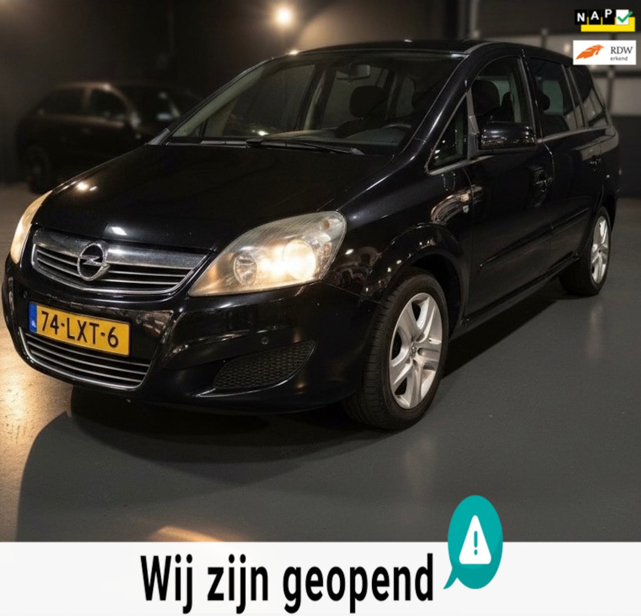Opel Zafira - 1.8 111 years Edition-airco-elek ramen-1 jaar apk-riem is vervangen - AutoWereld.nl