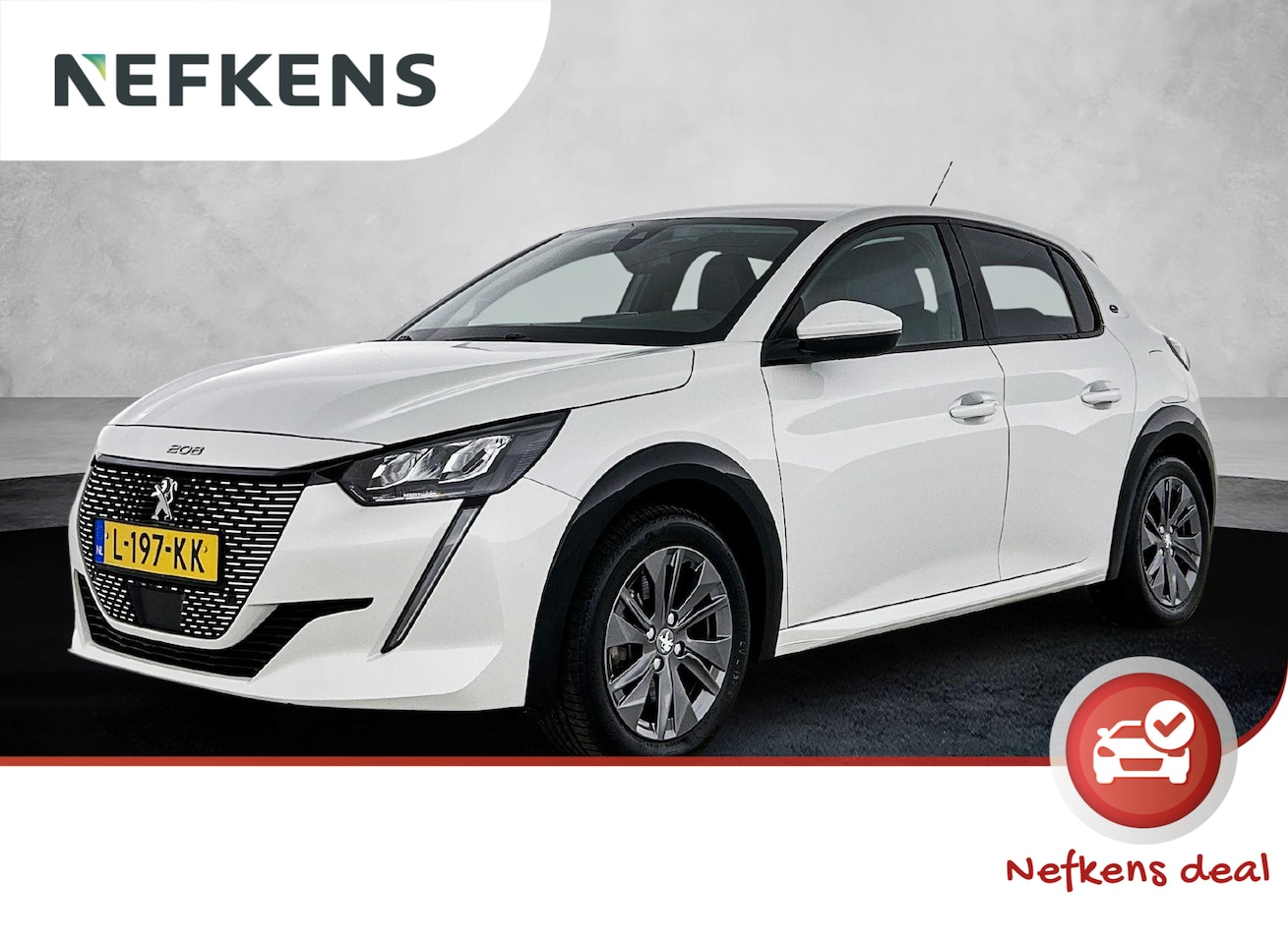 Peugeot e-208 - Allure Pack 50kWh | 1ste eigenaar | Camera | LED lampen | LEER/Stof | Navigatie | AUTOMAAT - AutoWereld.nl