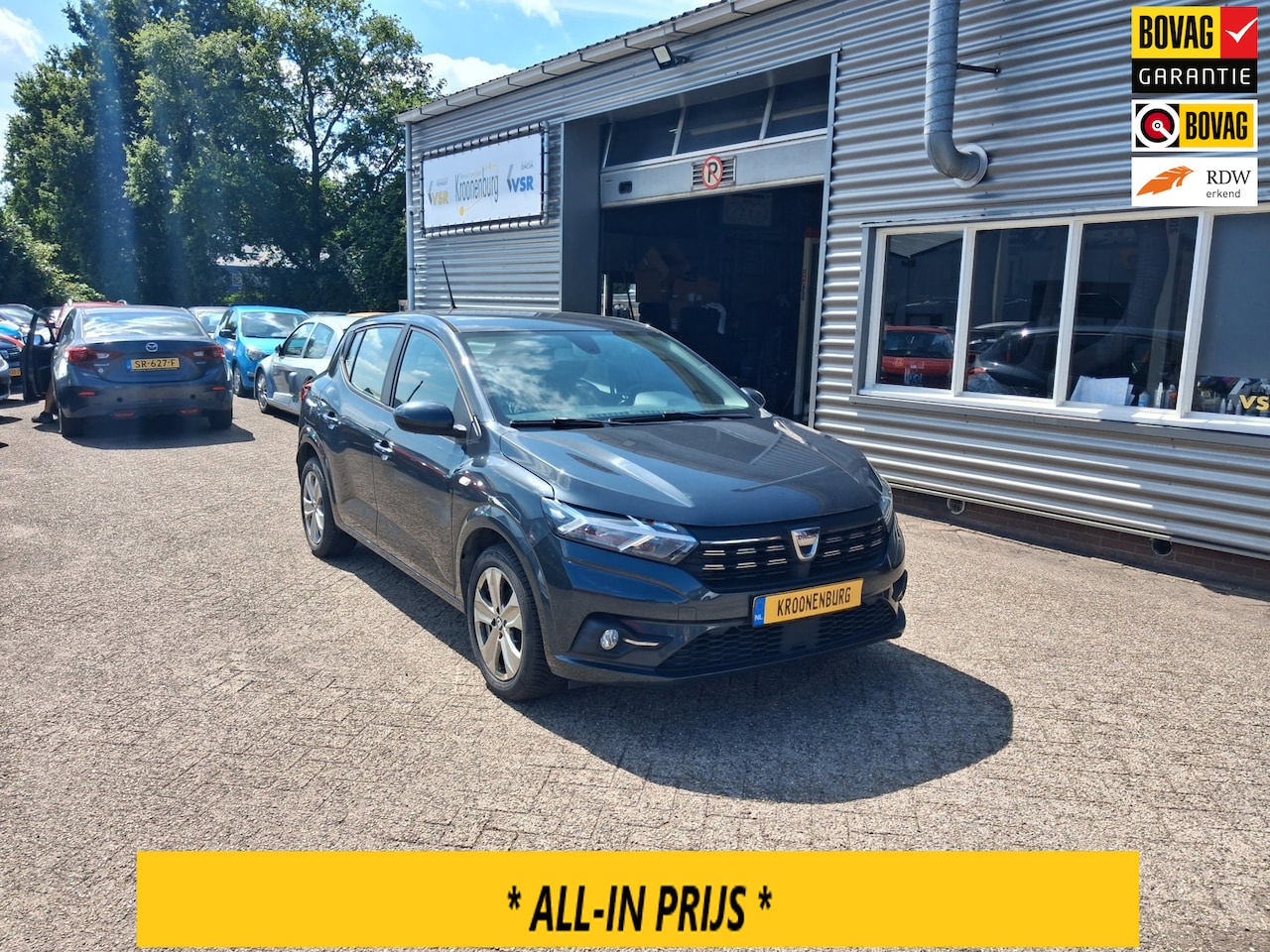 Dacia Sandero - 1.0 TCe 90 Comfort airco navi carplay ALLINPRIJS - AutoWereld.nl