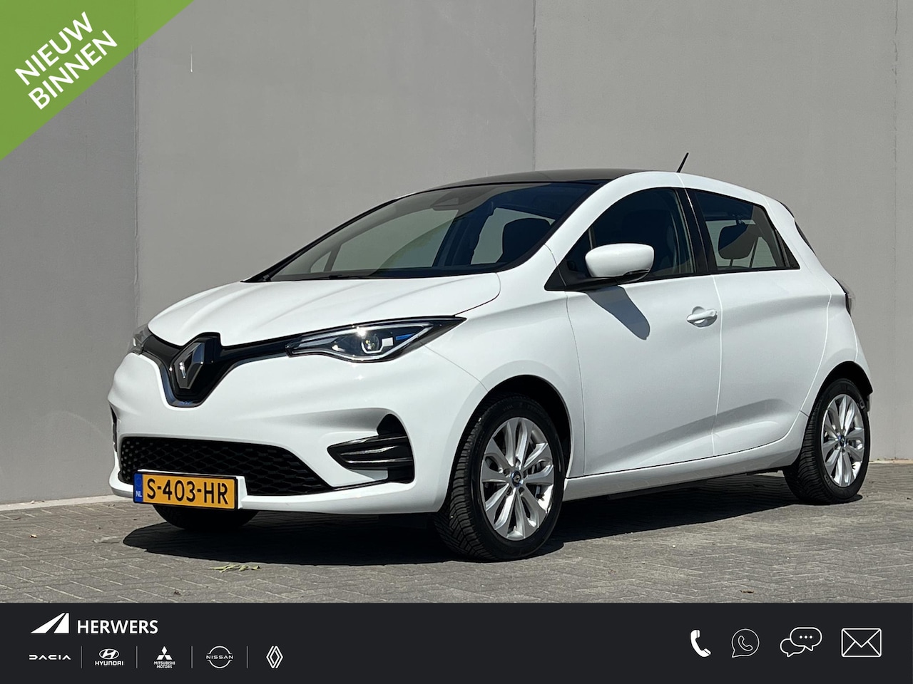 Renault Zoe - R110 Life Carshare 52 kWh / Dealer onderhouden / SoH 95,25 % koop Accu / Navigatie / Apple - AutoWereld.nl