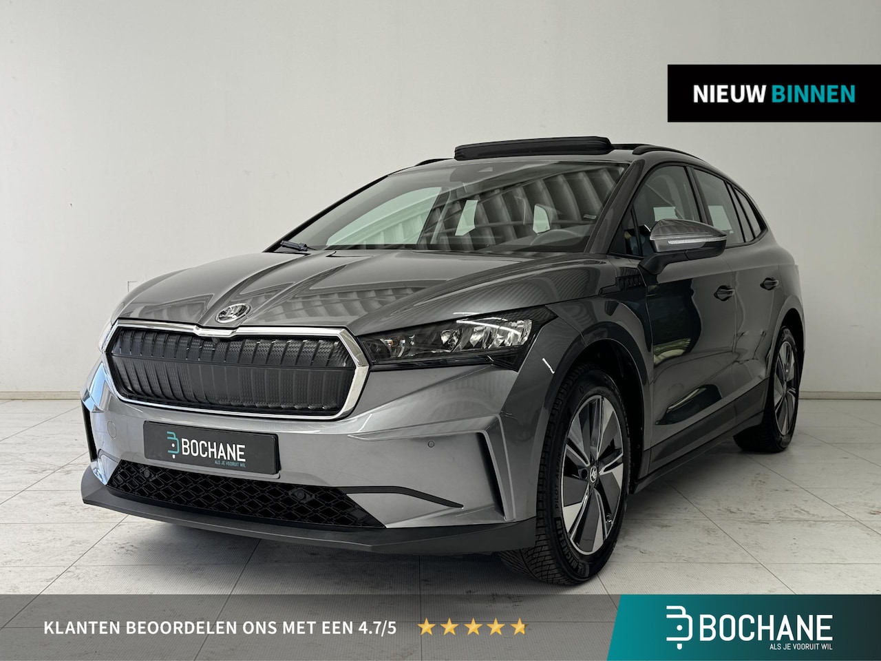 Skoda Enyaq iV - 60 | Navigatie | Panoramadak | Camera | Stoelverwarming | - AutoWereld.nl