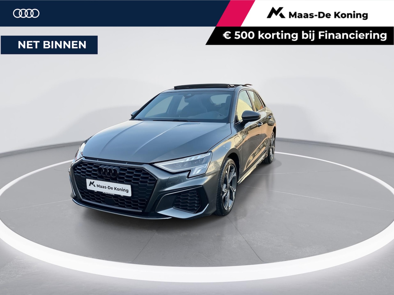 Audi A3 Sportback - 40 TFSIe 150kW/204PK S Line · Panoramadak · Drive select · Camera + Parkeersensoren - AutoWereld.nl