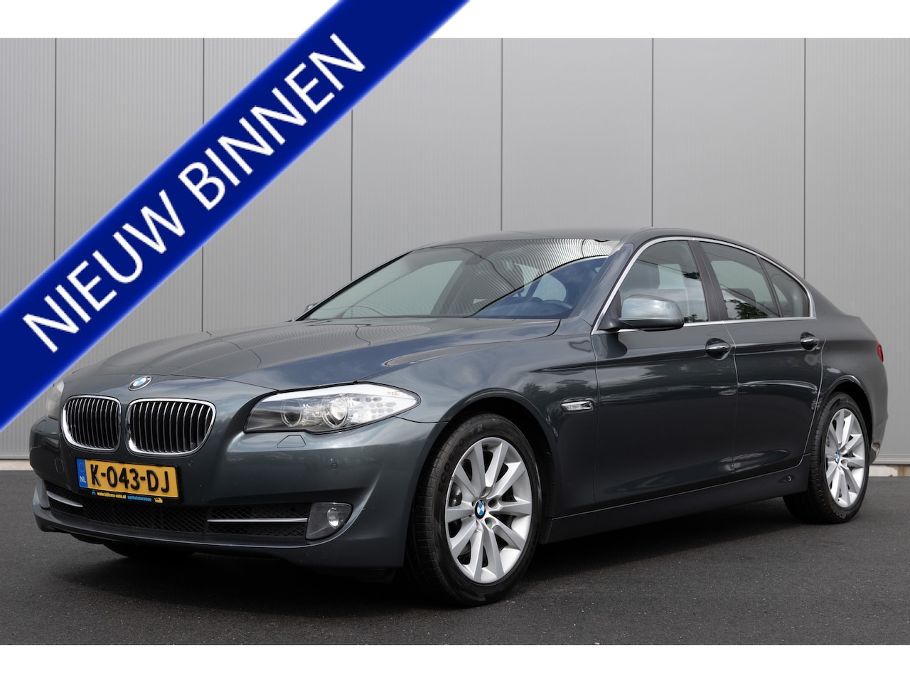 BMW 5-serie - 523i High Executive | LEDER | NAVI | STOELVERWARMING - AutoWereld.nl