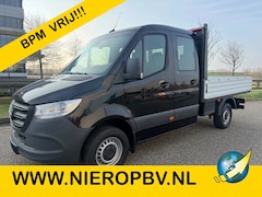 Mercedes-Benz Sprinter - 317CDI Dubbelcabine Openlaadbak Airco 3500KG Trekhaak BPM VRIJ 5 X OP VOORRAAD