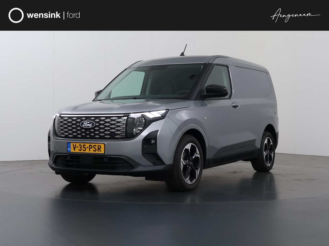 Ford Transit Courier - E-Transit Limited 44 kWh | Trekhaak | 300 KM RANGE | ADAPTIVE CRUISE | LM VELGEN | 2-ZITS - AutoWereld.nl