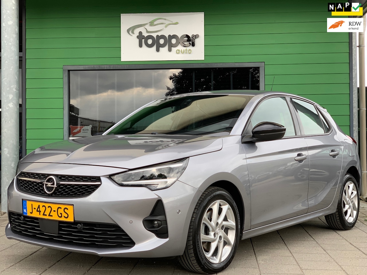 Opel Corsa - 1.2 GS Line|Automaat|Navigatie|Camera|CruiseControl|Airco|Nieuwe APK| - AutoWereld.nl