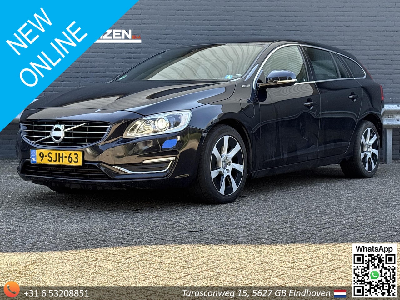 Volvo V60 - 2.4 D6 AWD Plug-In Hybrid Summum | Leder | Navi | Climate | Memory Seats - AutoWereld.nl