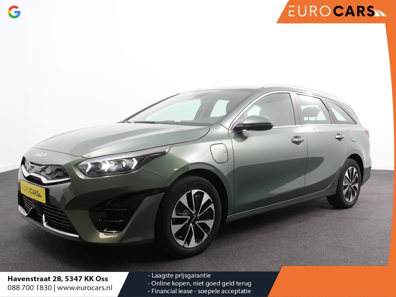 Kia Cee'd Sportswagon - Ceed 1.6 GDI PHEV DynamicLine Automaat Climate control Keyless Cruise control LED Parkeers - AutoWereld.nl